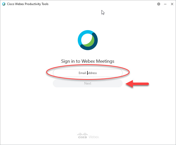 cisco webex productivity tools for outlook download